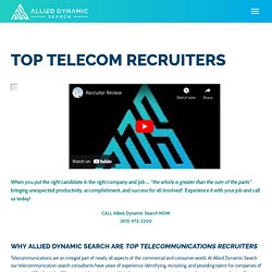 Top Telecom Recruiters - Allied Dynamic Search