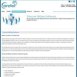 Telecom Billing Software & OSS Billing Systems for Telecom Companies