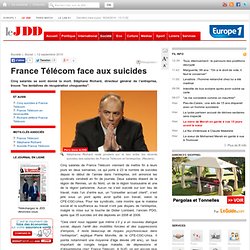 France Télécom suicides Stéphane Richard nouveau contrat social