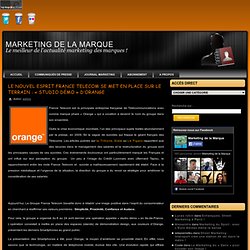 Le nouvel esprit France Telecom se met en place sur le terrain : « Studio démo » d’Orange