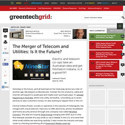 The Merger of Telecom and Utilities: Is It the Future?