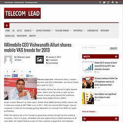 TelecomLead.com: Telecom News on Mobile, Wireless Infrastructure, Enterprise Networking, Smartphone, Tablet, LTE, VAS