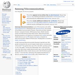Samsung Telecommunications