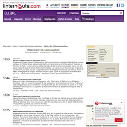 Histoire des Télécommunications - L'Internaute Magazine