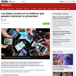 Los datos ocultos en tu teléfono que pueden traicionar tu privacidad - BBC Mundo