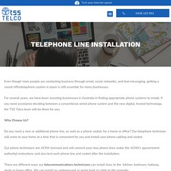 Phone Line Installation Gold Coast