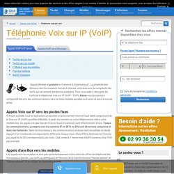 Comparatif VoIP opérateurs français