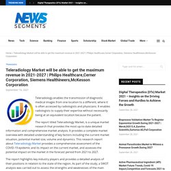 Philips Healthcare,Cerner Corporation, Siemens Healthineers,McKesson Corporation - Newssegments