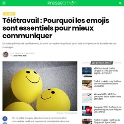 Télétravail : Pourquoi les emojis sont essentiels pour mieux communiquer