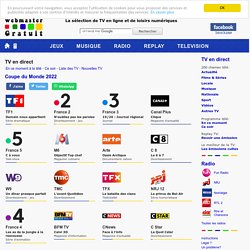 Télévision en ligne : regarder la TV en direct