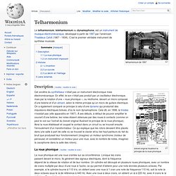 Telharmonium