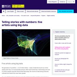 Telling stories with numbers: five artists using big data