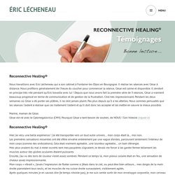 Témoignages - Séance de Reconnective Healing®