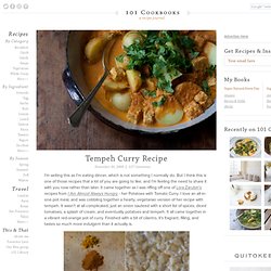 Tempeh Curry Recipe