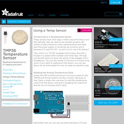 TMP36 Temperature Sensor