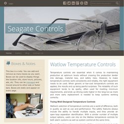 Watlow Temperature Controls