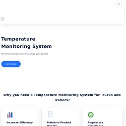 Buy #1 Temperature Monitoring System 24*7 Tracking With Demo