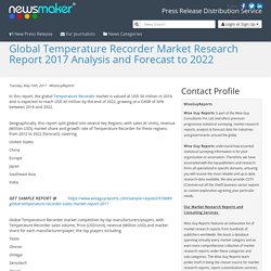 Global Temperature Recorder Market Research Report 2017 Analysis and Forecast to 2022