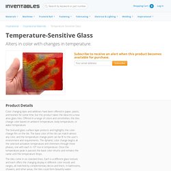 Temperature-Sensitive Glass