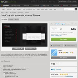 ComCate - Premium Business Theme