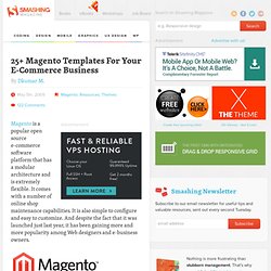 25 Magento Templates For Your E-Commerce Business - Smashing Mag