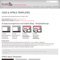 CSS Templates