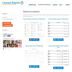 Science Lesson Plans