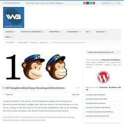 100 Templates Mailchimp Emailings & Newsletters