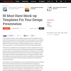50 Must Have Mock-up Templates For Your Design Presentation - Creative Stall