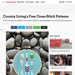 Free Cross-Stitch Templates - Printable Cross Stitch Patterns