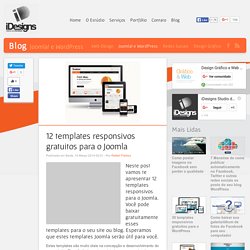 12 templates responsivos gratuitos para o Joomla - iDesigns Studio
