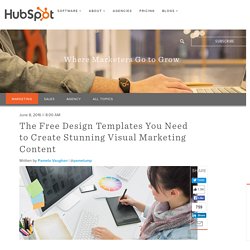 The Free Design Templates You Need to Create Stunning Visual Marketing Content