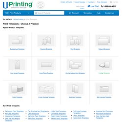UPrinting.com: Download our Free Templates!
