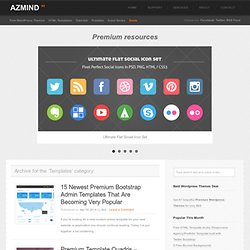 AZMIND - Free Wordpress Themes & Web Design Resources