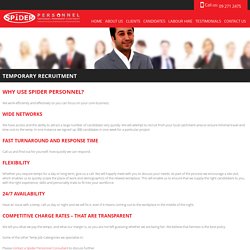 Temporary Recruitment Services Auckland