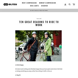 Ten great reasons to ride to work