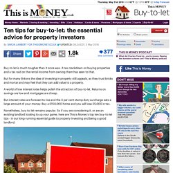 Ten tips for buy-to-let