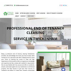 End of Tenancy Cleaning Twickenham