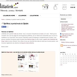 LillaMode, le portail mode de Lillalink