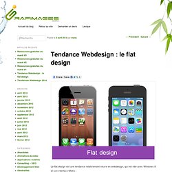 Tendance Webdesign : le flat design