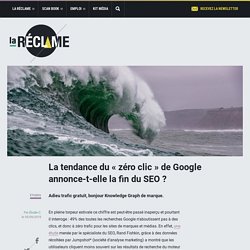 La tendance du « zéro clic » de Google annonce-t-elle la fin du SEO ?