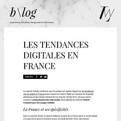 Les tendances digitales en France