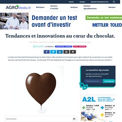 Tendances et innovations au cœur du chocolat.