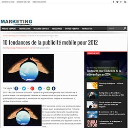 10 tendances de la publicité mobile pour 2012