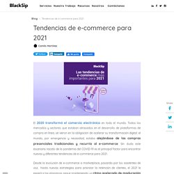 Tendencias de e-commerce para el 2021 y 2022