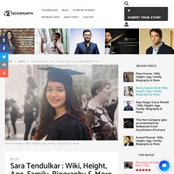Sara Tendulkar ﻿: Wiki, Height, Age, Family, Biography & More