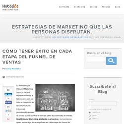 Cómo tener éxito en cada etapa del funnel de ventas