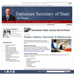Department of State: Tennessee State Library and Archives