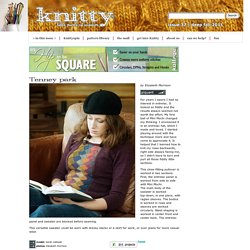 Tenney Park pullover : Knitty Deep Fall 2011