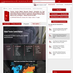 Tension Control Market Research Report